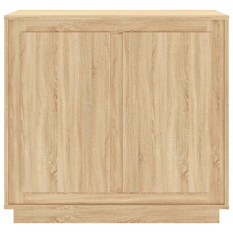 Dulap, stejar sonoma, 80x34x75 cm, lemn prelucrat
