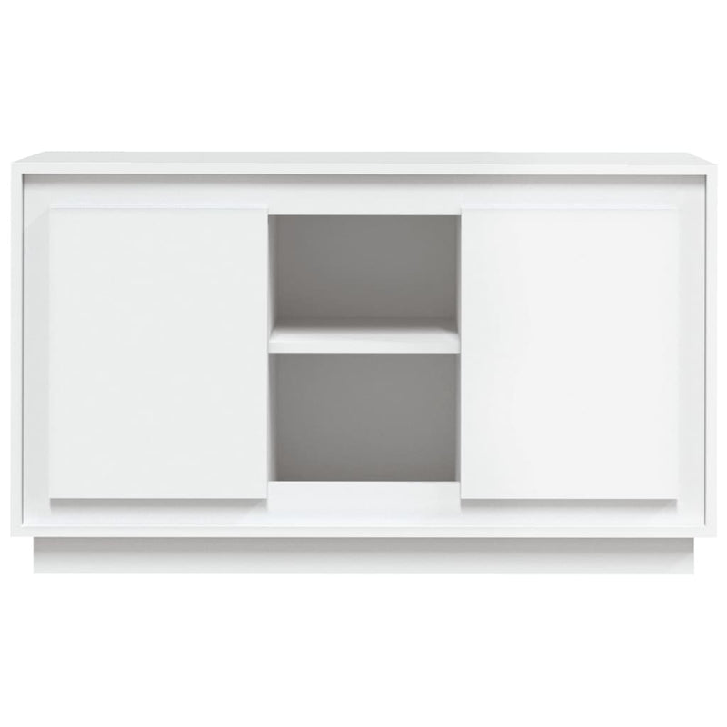 Dulap, alb, 102x35x60 cm, lemn prelucrat