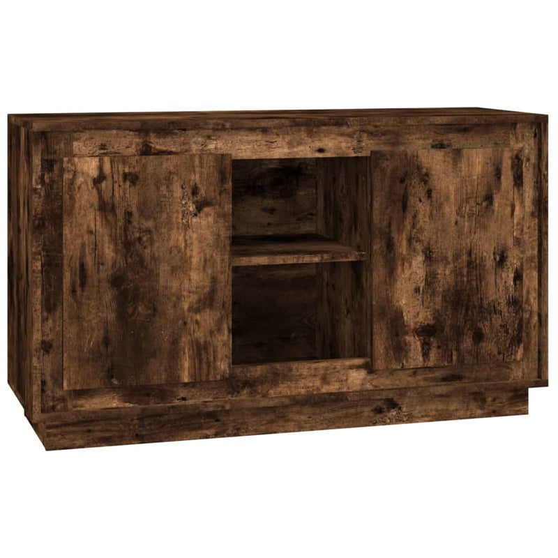 Dulap, stejar afumat, 102x35x60 cm, lemn prelucrat