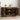 Dulap, stejar afumat, 102x35x60 cm, lemn prelucrat