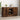 Dulap, stejar afumat, 102x35x60 cm, lemn prelucrat