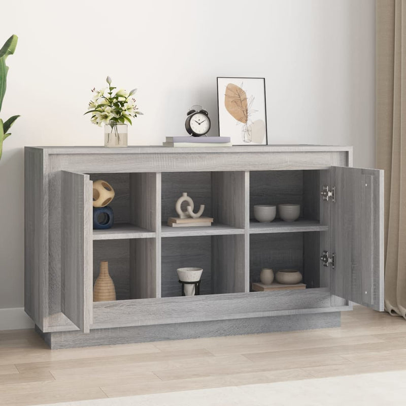 Dulap, gri sonoma, 102x35x60 cm, lemn compozit