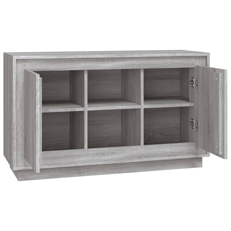 Dulap, gri sonoma, 102x35x60 cm, lemn compozit