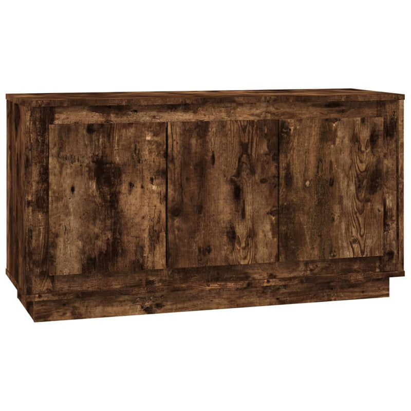 Dulap, stejar afumat, 102x35x55 cm, lemn prelucrat