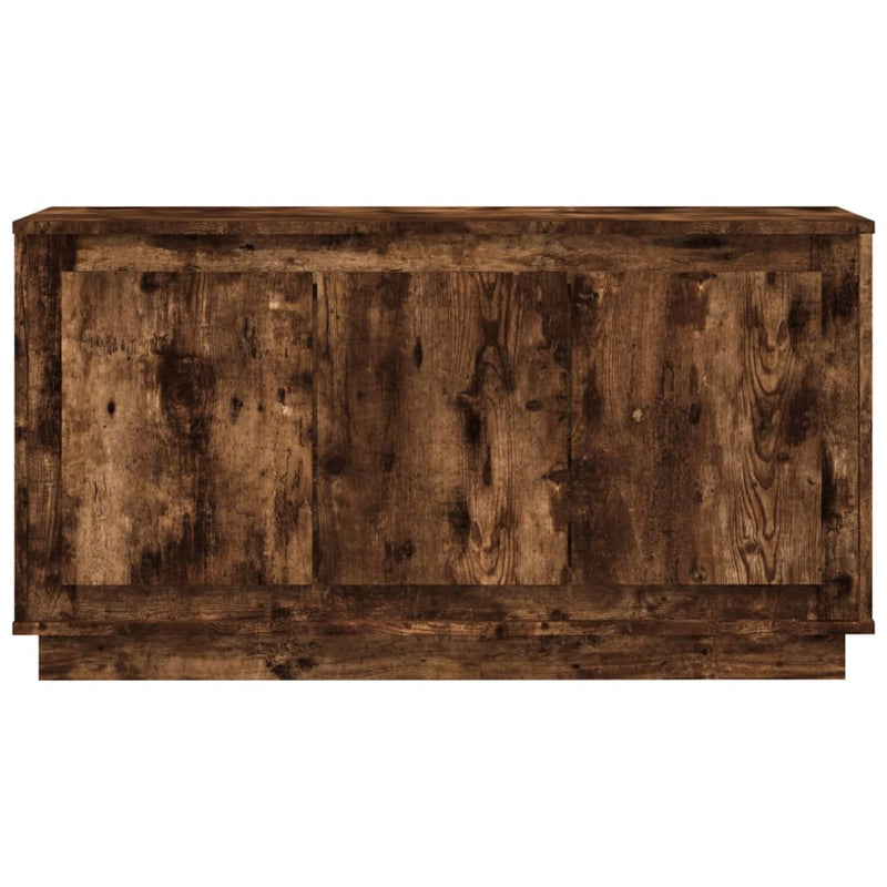 Dulap, stejar afumat, 102x35x55 cm, lemn prelucrat