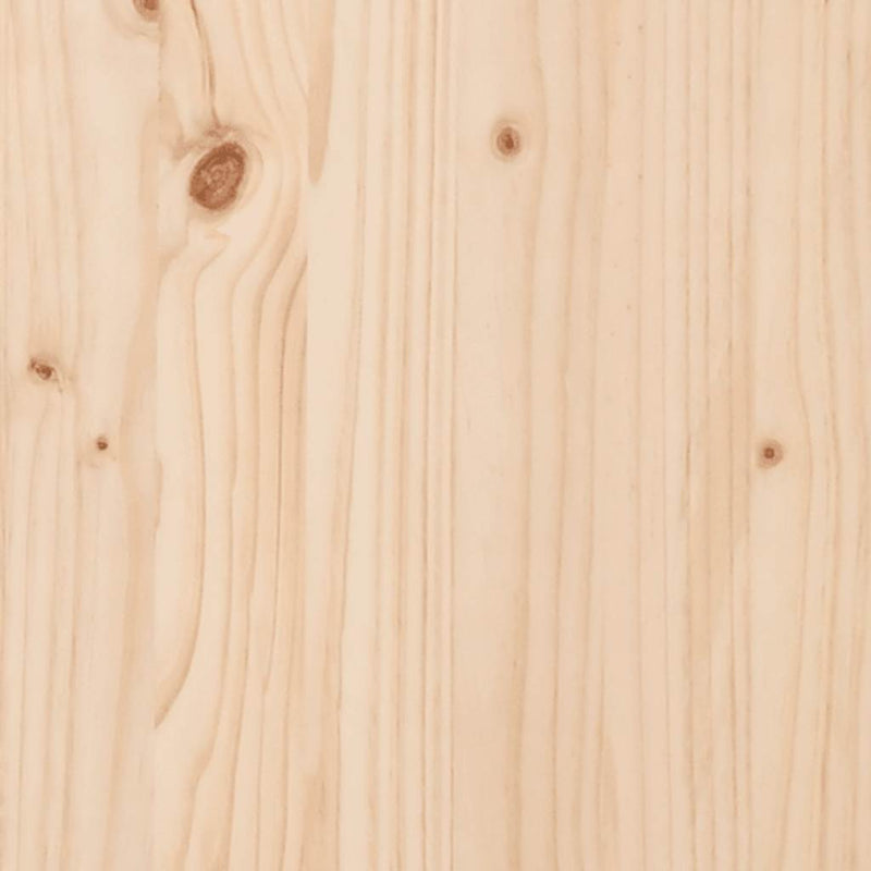Blat de masă pătrat din lemn masiv de pin 80x80x2,5 cm