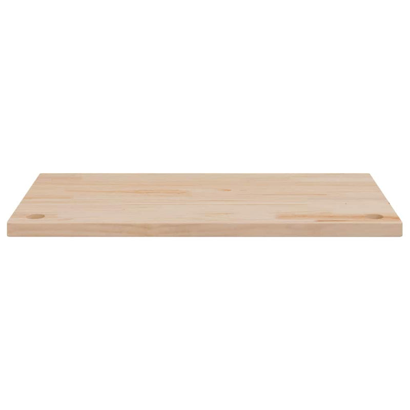 Blat de birou, 80x40x2,5 cm, lemn masiv de pin