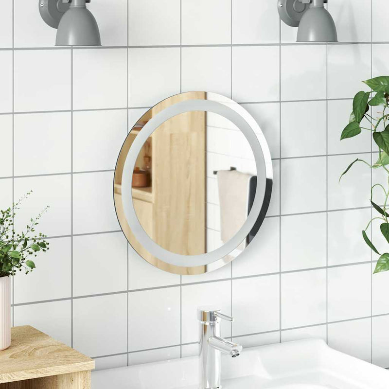Oglindă de baie cu LED, 40 cm, rotundă