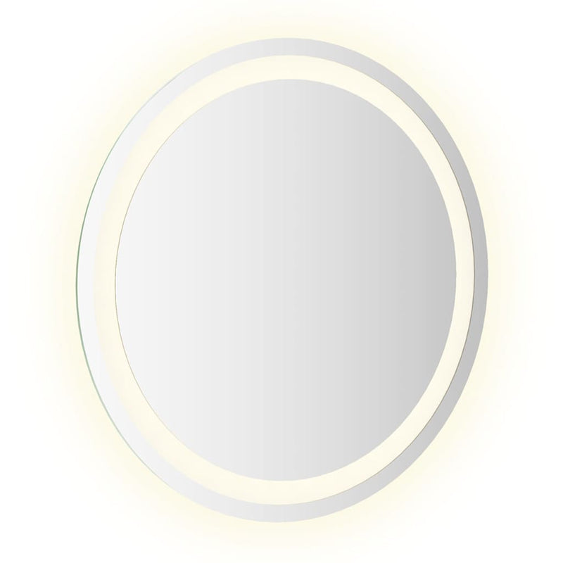Oglindă de baie cu LED, 50 cm, rotundă