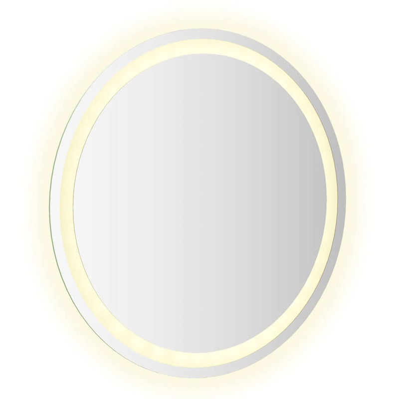 Oglindă de baie cu LED, 60 cm, rotundă