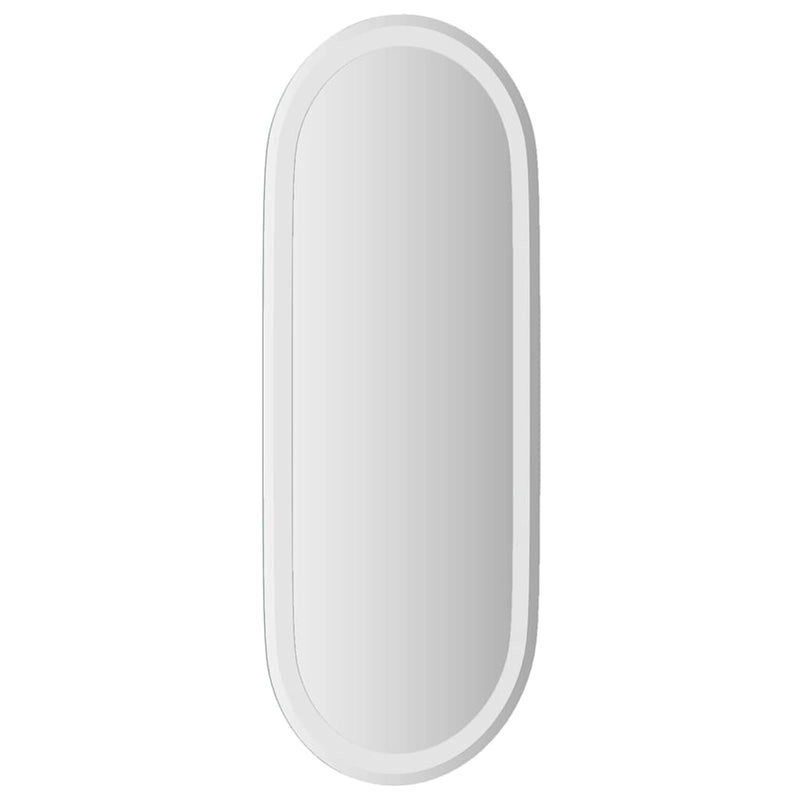 Oglindă de baie cu LED, 90x40 cm, ovală