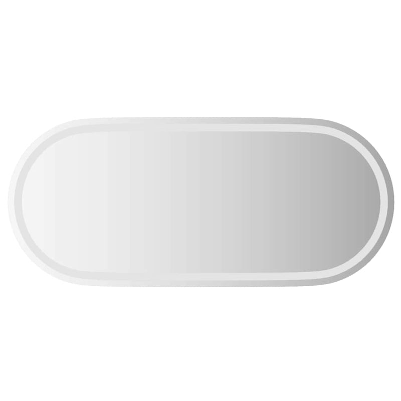 Oglindă de baie cu LED, 100x45 cm, ovală