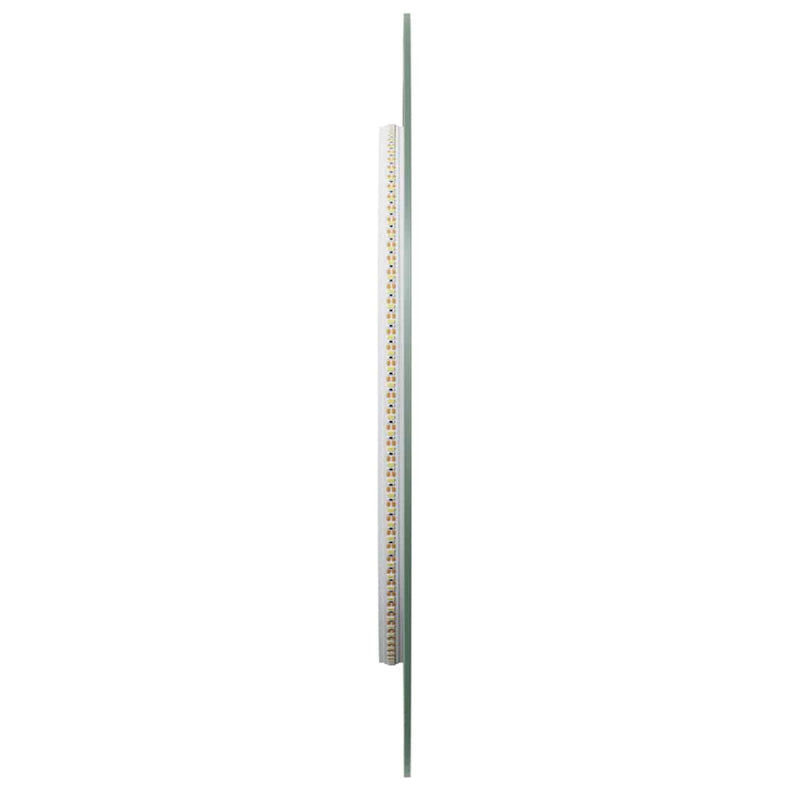 Oglindă de baie cu LED, 100x45 cm, ovală
