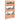 Jardinieră de perete cu 3 niveluri 60x18,5x110 cm lemn douglas