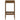 Taburete de bar 2 buc. maro miere 40x36x75 cm lemn masiv de pin