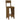 Taburete bar 2 buc. maro miere 40x48,5x115,5 cm lemn masiv pin