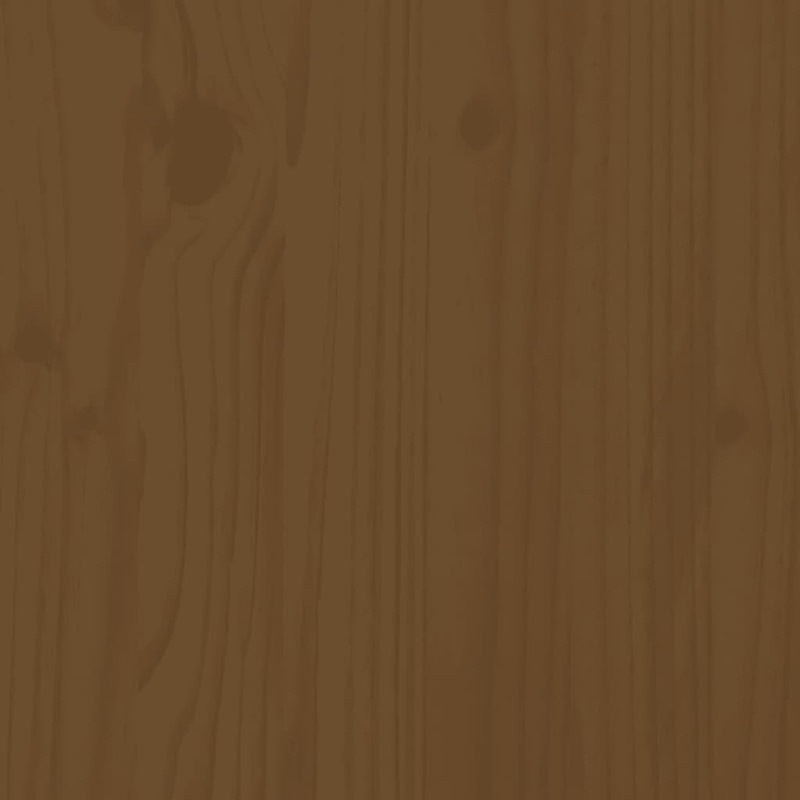 Taburete bar 2 buc. maro miere 40x48,5x115,5 cm lemn masiv pin