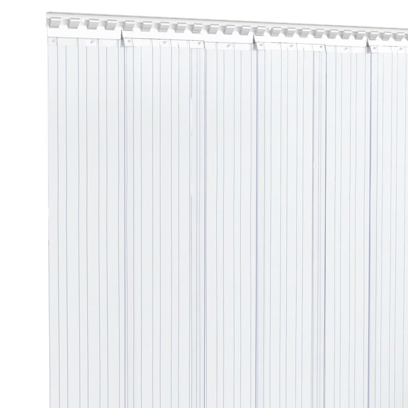 Perdea pentru ușă, transparent, 200 mmx1,6 mm 50 m, PVC