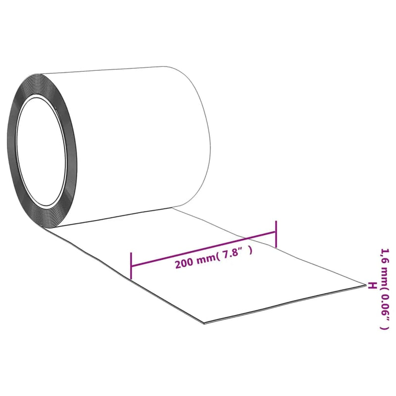 Perdea pentru ușă, albastru, 200 mmx1,6 mm 50 m, PVC