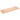 Blat masă, 140x50x(2-4) cm, maro, lemn tratat contur organic