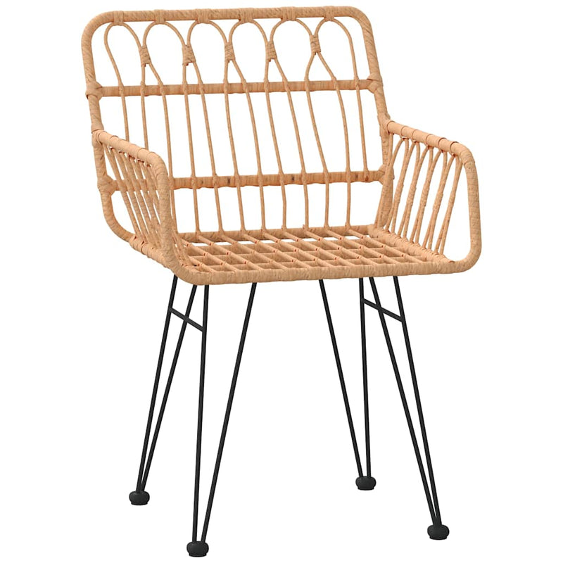 Set mobilier de grădină, 5 piese, poliratan