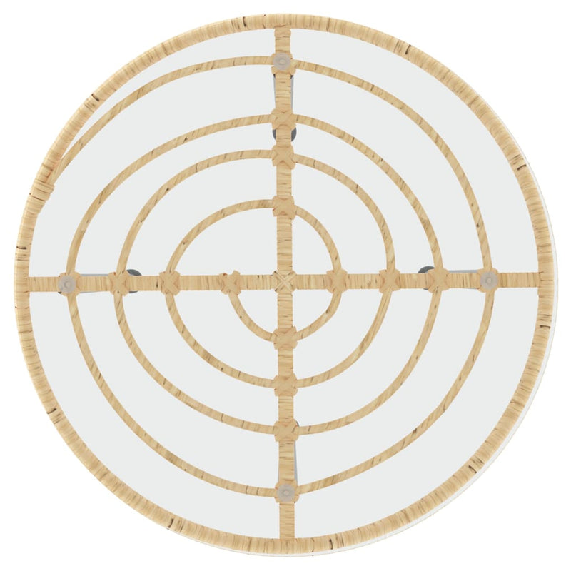 Set mobilier de grădină, 5 piese, poliratan