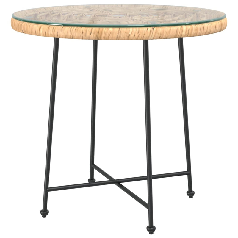 Set mobilier de grădină, 5 piese, poliratan
