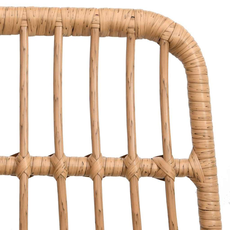Set mobilier de grădină, 5 piese, poliratan
