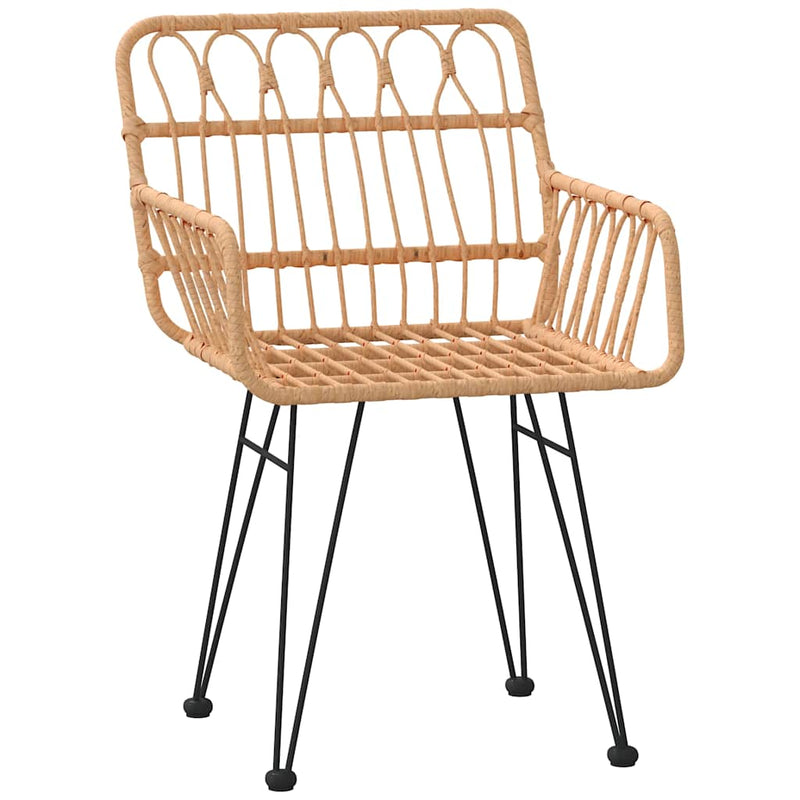 Set mobilier de grădină, 5 piese, poliratan