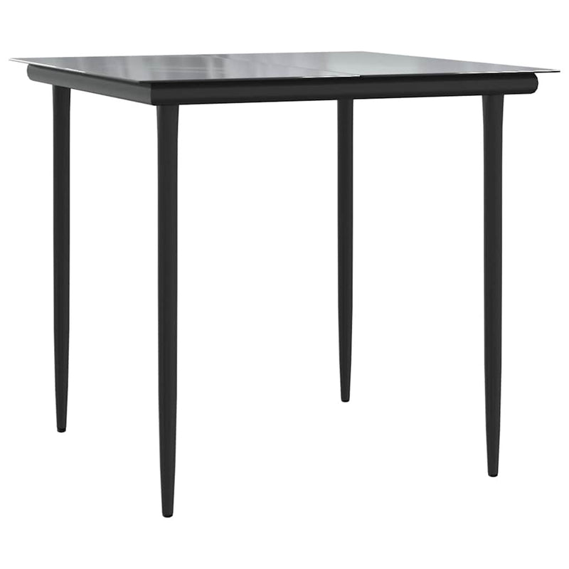 Set mobilier de grădină, 5 piese, poliratan