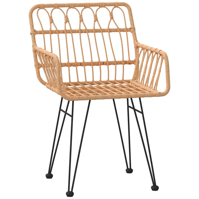 Set mobilier de grădină, 7 piese, poliratan