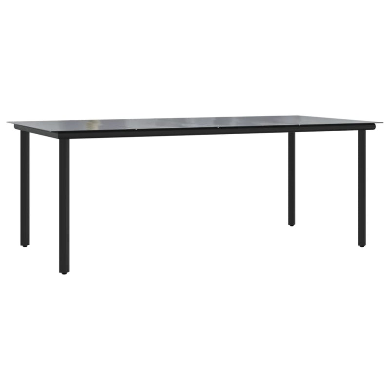 Set mobilier de grădină, 9 piese, poliratan