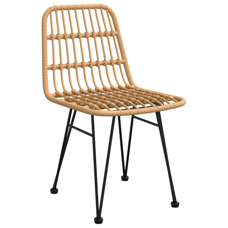Set mobilier de grădină, 5 piese, poliratan