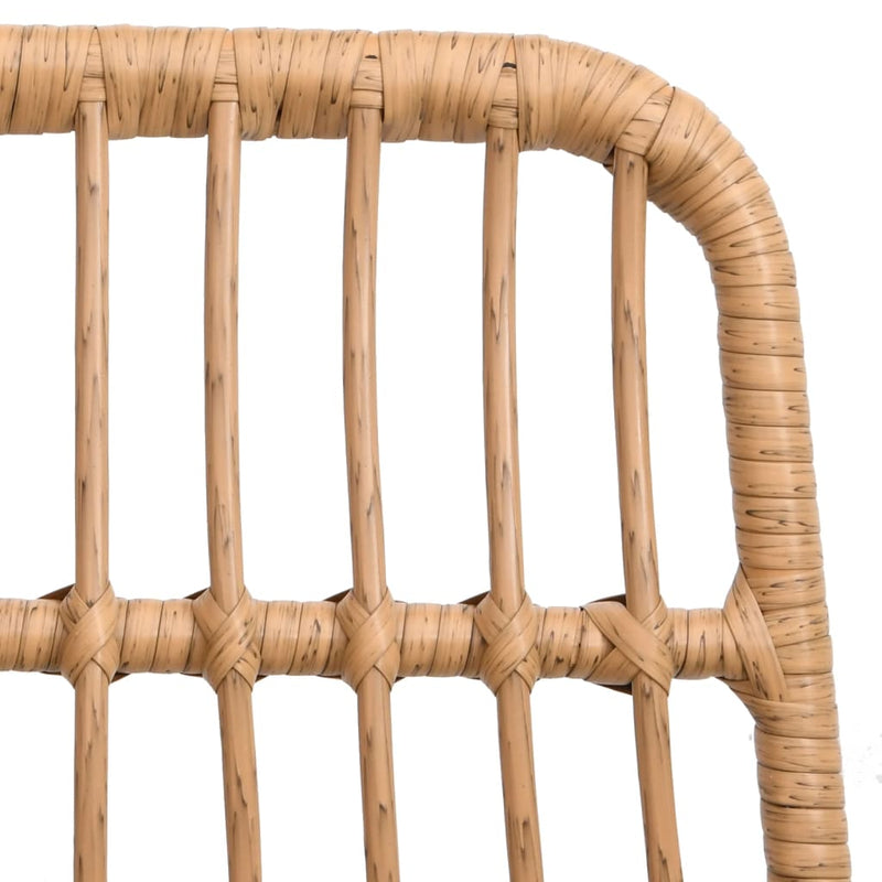 Set mobilier de grădină, 5 piese, poliratan