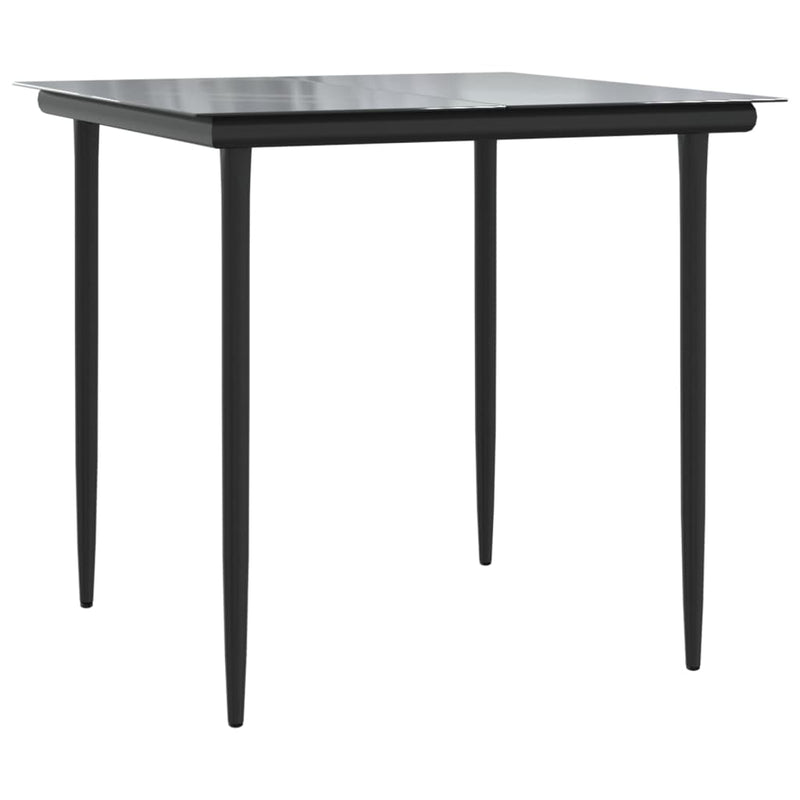 Set mobilier de grădină, 5 piese, poliratan