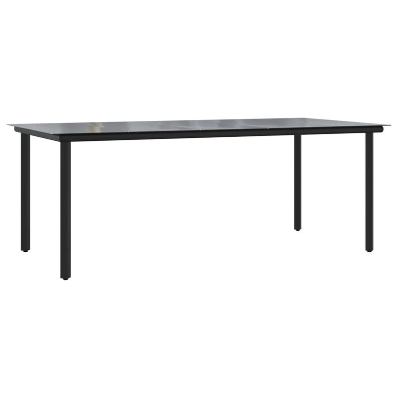 Set mobilier de grădină, 9 piese, poliratan
