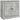 Servante, 3 piese, gri beton, lemn prelucrat