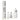 Set dulapuri de baie, 3 piese, alb, lemn prelucrat