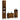 Set dulapuri de baie, 3 piese, stejar afumat, lemn prelucrat