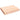 Blat de baie, 40x30x(2-6) cm, lemn masiv netratat