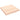 Blat de baie, 60x60x(2-6) cm, lemn masiv netratat