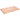 Blat de baie, maro deschis, 100x60x(2-4) cm, lemn masiv tratat