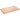Blat de baie, maro deschis, 100x60x(2-6) cm, lemn masiv tratat