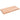 Blat de baie, maro deschis, 120x60x(2-6) cm, lemn masiv tratat