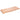 Blat de masă maro 100x40x(2-4) cm, lemn masiv stejar tratat