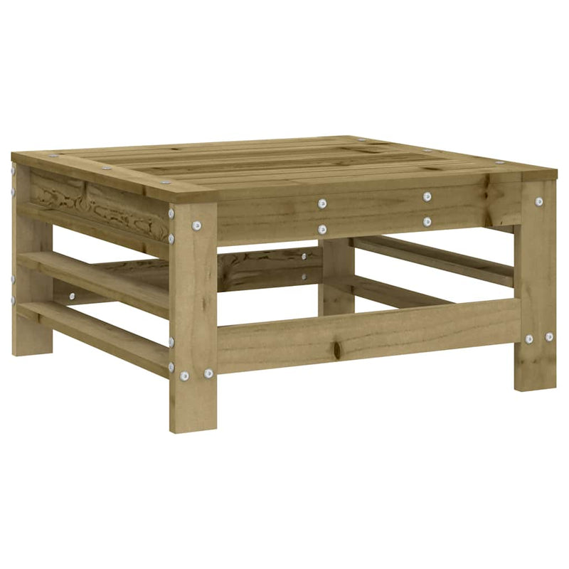 Set mobilier relaxare de grădină, 6 piese, lemn de pin tratat