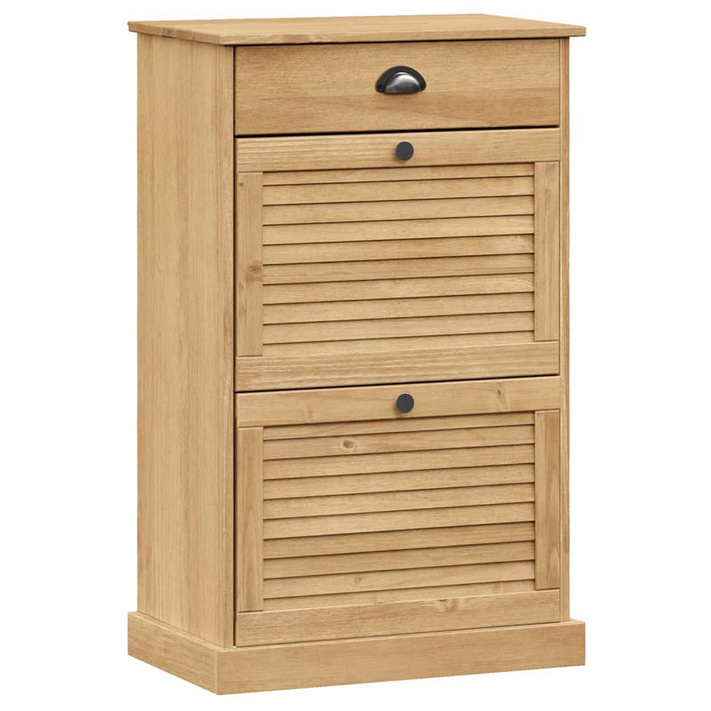 Dulap de pantofi VIGO, 60x35x96 cm, lemn masiv de pin