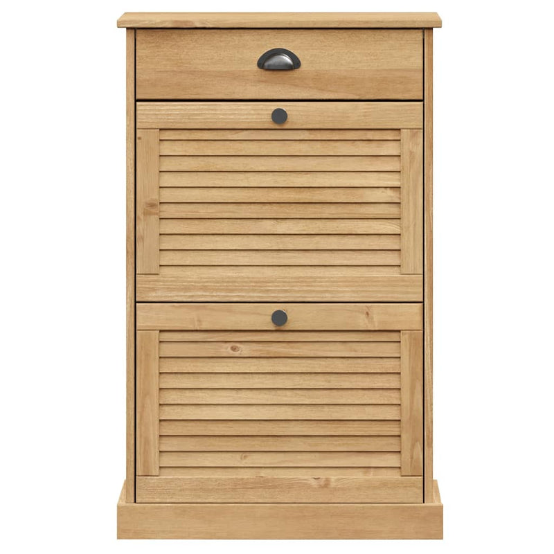 Dulap de pantofi VIGO, 60x35x96 cm, lemn masiv de pin