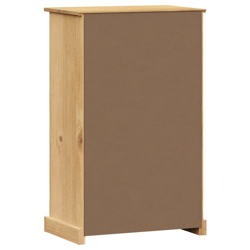 Dulap de pantofi VIGO, 60x35x96 cm, lemn masiv de pin