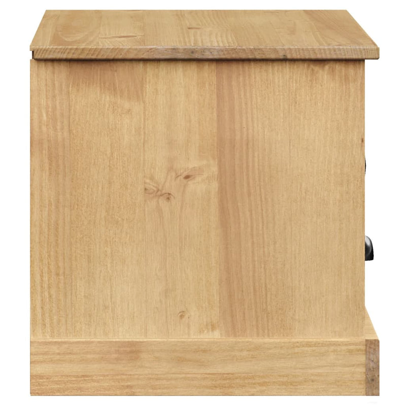 Comodă TV VIGO, 106x40x40 cm, lemn masiv de pin